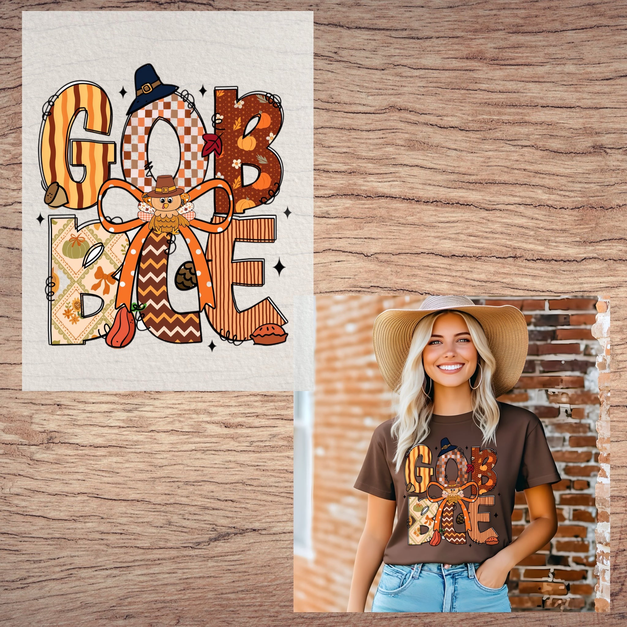 Gobble short sleeve custom colors t-shirt