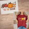 ‘Tis the Season Short sleeve custom colors t-shirt