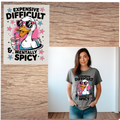 Expensive & difficult short sleeve custom colors t-shirt