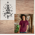 Jesus Christmas Tree short sleeve custom colors t-shirt
