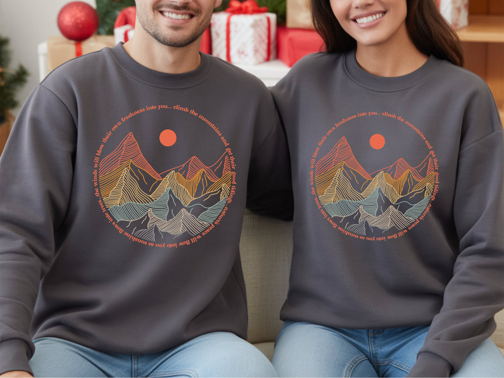 The outdoors are calling gildan crewneck sweatshirt